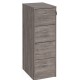 Infinite Lockable Wooden Filing Cabinet - 45KG Capacity Per Draw